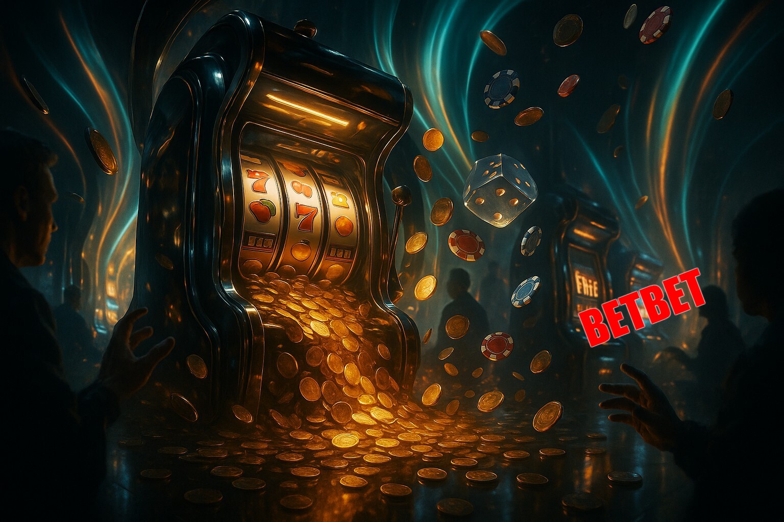 Diversos jogos de caça-níqueis